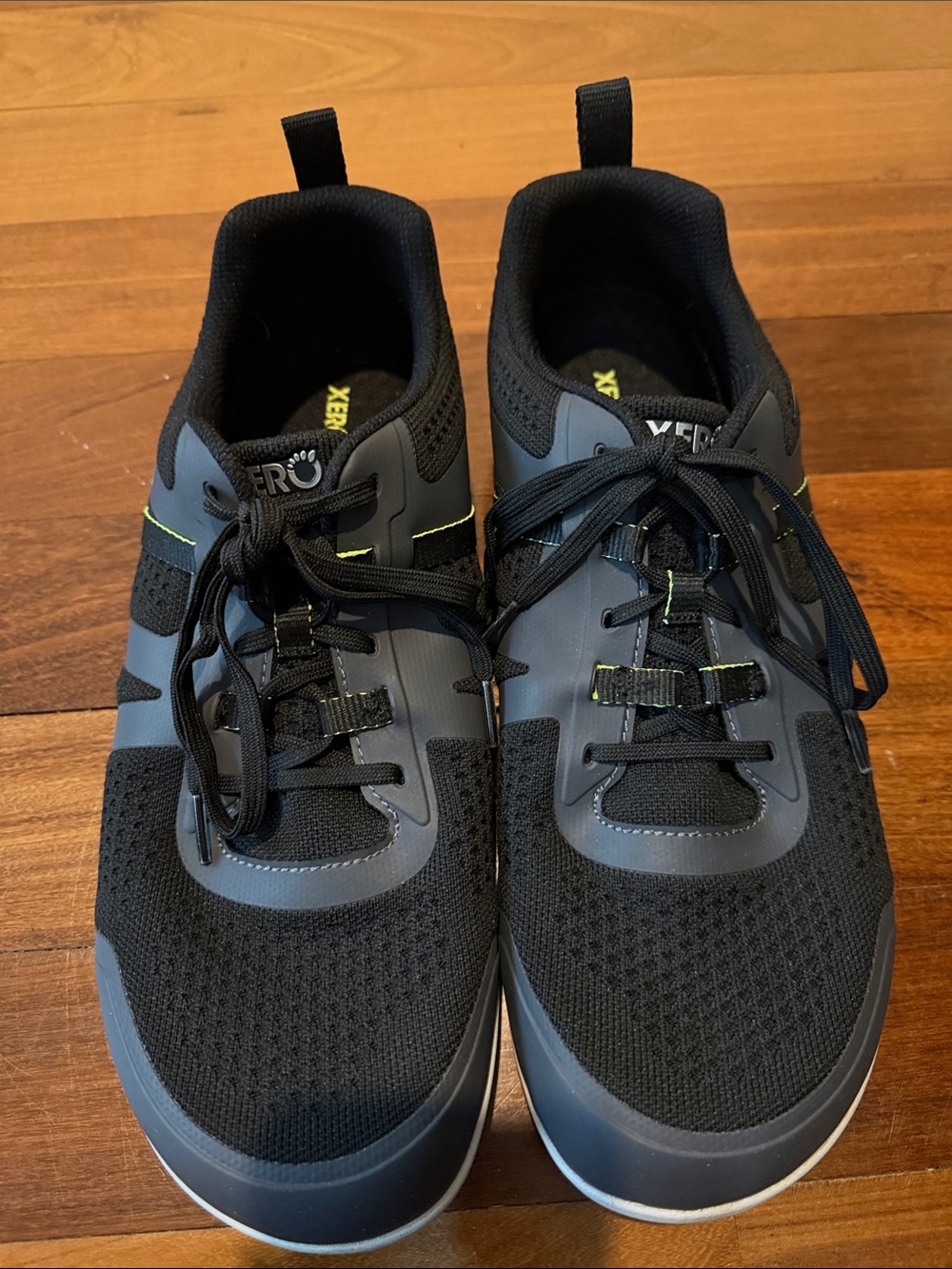 Xero Shoes Prio Men’s Size 12 Black Gray Green – Like New